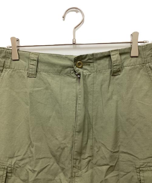 NIGEL CABOURN（ナイジェルケーボン）NIGEL CABOURN (ナイジェルケーボン) BRITISH ARMY SHORT VINTAGE TWILL/ショートカーゴパンツ グリーン サイズ:36の古着・服飾アイテム