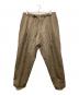 LOOPE（ルーペ）の古着「タックイージーパンツ」｜ベージュ
