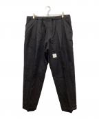 LOOPEルーペ）の古着「タックイージーパンツ」｜ブラック