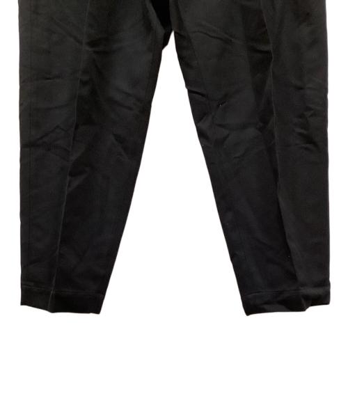 LOOPE（ルーペ）LOOPE (ルーペ) タックイージーパンツ ブラック サイズ:55の古着・服飾アイテム