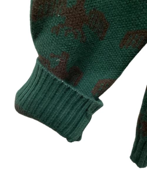 CALEE（キャリー）CALEE (キャリー) ニット グリーン サイズ:Lの古着・服飾アイテム