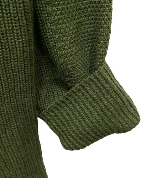 glamb（グラム）glamb (グラム) ハイネックニット グリーン サイズ:Lの古着・服飾アイテム