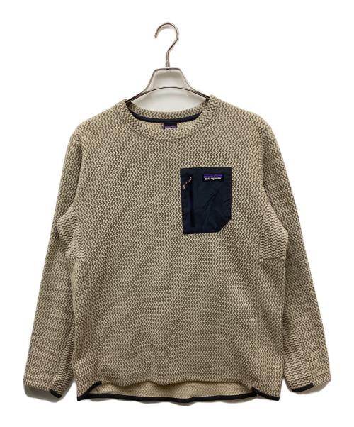 Patagonia（パタゴニア）Patagonia (パタゴニア) R1エア・クルー アイボリー サイズ:Lの古着・服飾アイテム