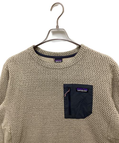 Patagonia（パタゴニア）Patagonia (パタゴニア) R1エア・クルー アイボリー サイズ:Lの古着・服飾アイテム