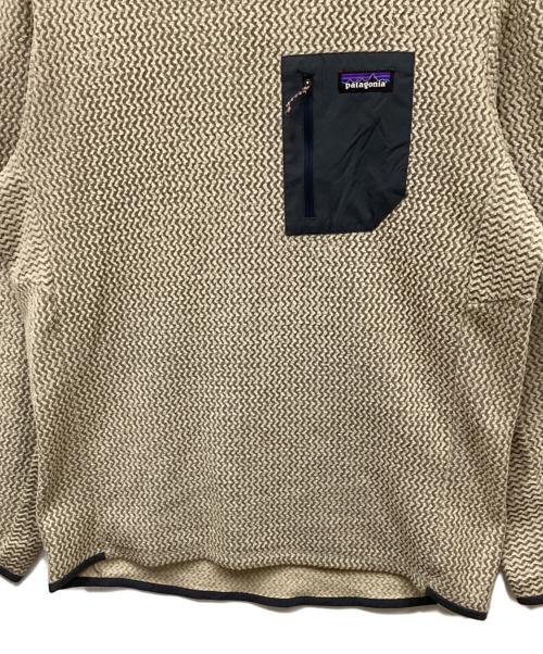 Patagonia（パタゴニア）Patagonia (パタゴニア) R1エア・クルー アイボリー サイズ:Lの古着・服飾アイテム