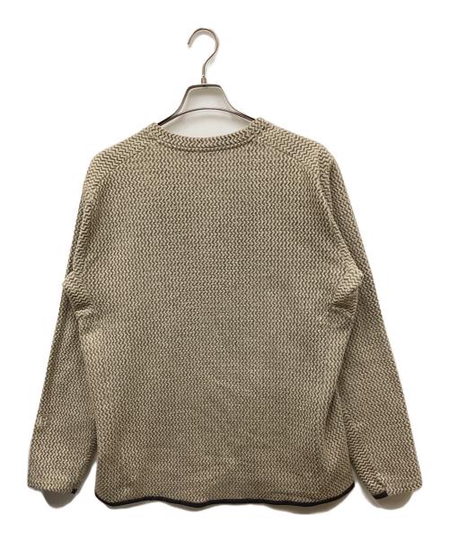 Patagonia（パタゴニア）Patagonia (パタゴニア) R1エア・クルー アイボリー サイズ:Lの古着・服飾アイテム