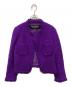 JUNYA WATANABE COMME des GARCONS（(ジュンヤワタナベ コムデギャルソン）の古着「ツイードジャケット」｜パープル
