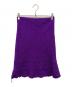 JUNYA WATANABE COMME des GARCONS（(ジュンヤワタナベ コムデギャルソン）の古着「ツイードスカート」｜パープル