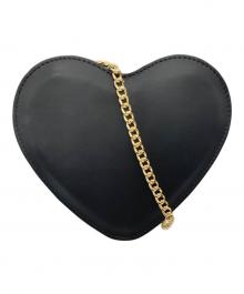 AULENTTI（オウレンティ）の古着「別注ハートショルダーバッグ」｜ブラック