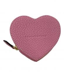 bonaventura（ボナベンチュラ）の古着「ハート型コインケース」｜ピンク