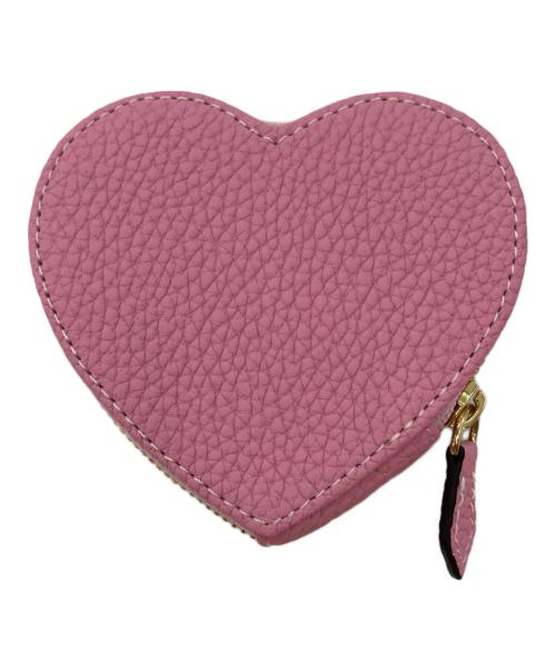 bonaventura（ボナベンチュラ）bonaventura (ボナベンチュラ) ハート型コインケース ピンクの古着・服飾アイテム