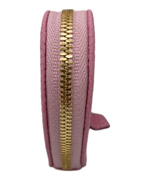 bonaventura（ボナベンチュラ）bonaventura (ボナベンチュラ) ハート型コインケース ピンクの古着・服飾アイテム