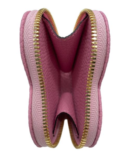 bonaventura（ボナベンチュラ）bonaventura (ボナベンチュラ) ハート型コインケース ピンクの古着・服飾アイテム