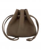 bonaventuraボナベンチュラ）の古着「巾着ショルダーバッグ」｜ブラウン