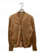 ESTNATIONエストネーション）の古着「レイヤードカーディガン」｜ベージュ