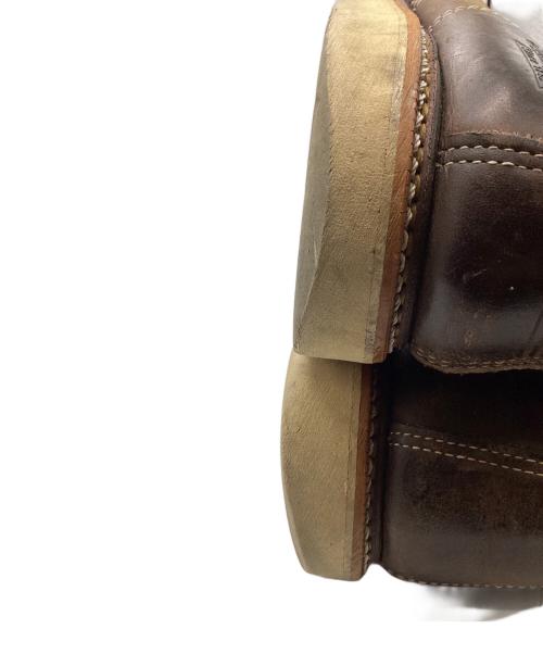 THOROGOOD（ソログッド）THOROGOOD (ソログッド) モックトゥブーツ ブラウン サイズ:30.5の古着・服飾アイテム