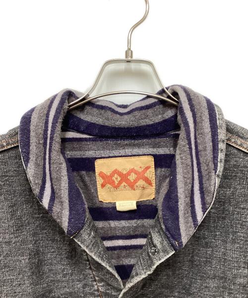 TENDERLOIN（テンダーロイン）TENDERLOIN (テンダーロイン) DENIM JKT WASH　(デニムジャケットウォッシュ) グレー サイズ:Mの古着・服飾アイテム