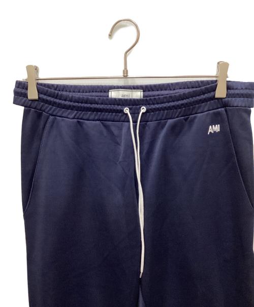 AMI Alexandre Mattiussi（アミアレクサンドルマテュッシ）AMI Alexandre Mattiussi (アミアレクサンドルマテュッシ) サイドライントラックパンツ ネイビー サイズ:Sの古着・服飾アイテム