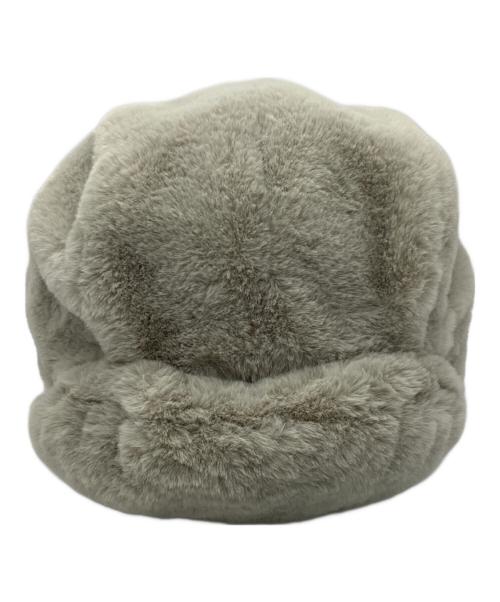 save the duck（セイブ ザ ダック）SAVE THE DUCK (セイブ ザ ダック) ボアフライトキャップ グレーの古着・服飾アイテム