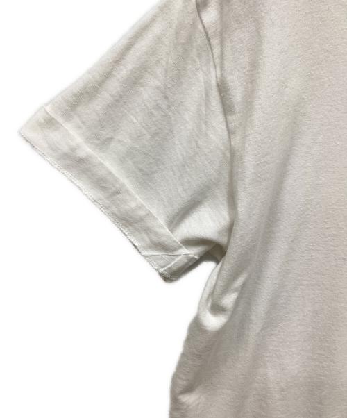PLAY COMME des GARCONS（プレイコムデギャルソン）PLAY COMME des GARCONS (プレイ コムデギャルソン) ワッペンTシャツ ホワイト サイズ:Lの古着・服飾アイテム