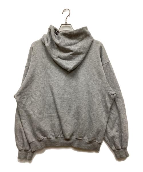 stussy（ステューシー）stussy (ステューシー) プリントパーカー グレー サイズ:Mの古着・服飾アイテム