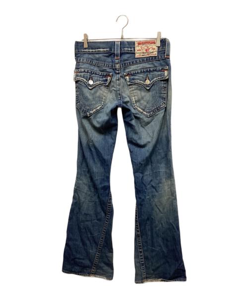 TRUE RELIGION（トゥルー レリジョン）TRUE RELIGION (トゥルー レリジョン) ローライズブーツカットジーンズ インディゴ サイズ:W29 L33の古着・服飾アイテム