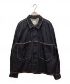 ZARAザラ）の古着「デニムジャケット」｜インディゴ