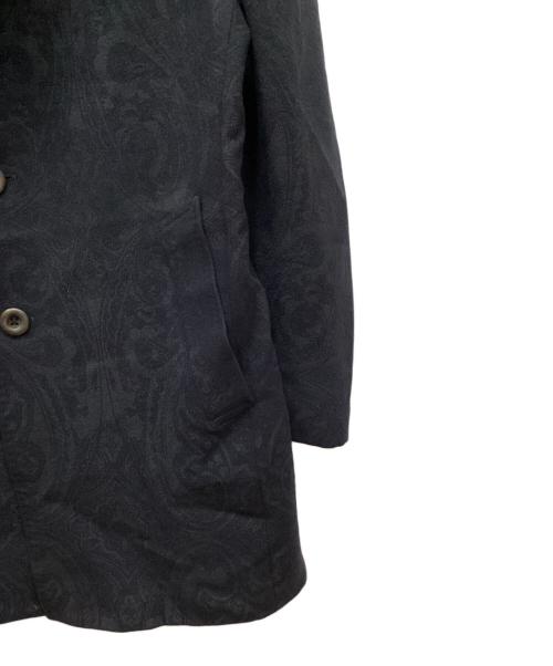 COMME CA MEN（コムサ・メン）COMME CA MEN (コムサ・メン) ペイズリー柄チェスターコート ネイビー サイズ:Mの古着・服飾アイテム
