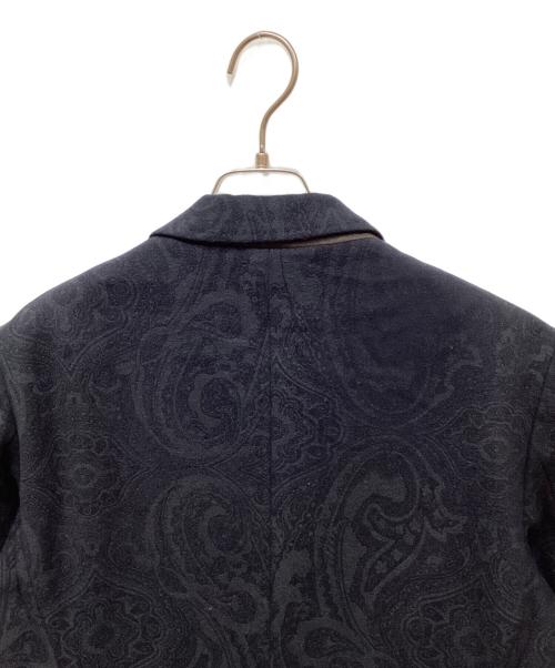 COMME CA MEN（コムサ・メン）COMME CA MEN (コムサ・メン) ペイズリー柄チェスターコート ネイビー サイズ:Mの古着・服飾アイテム