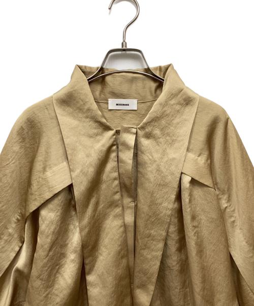 MIESROHE（ミースロエ）MIESROHE (ミースロエ) ボウタイコクーンブラウス ゴールド サイズ:FREEの古着・服飾アイテム