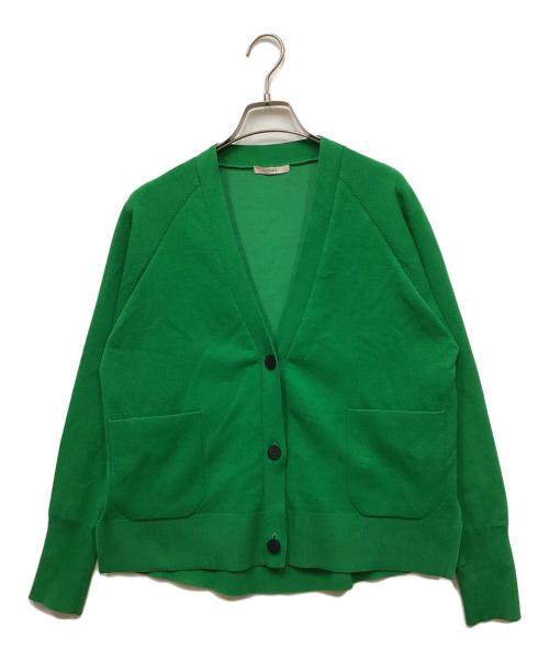 LE PHIL（ル フィル）LE PHIL (ル フィル) スリットカーディガン グリーン サイズ:FREEの古着・服飾アイテム