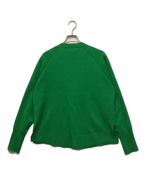 LE PHIL（ル フィル）LE PHIL (ル フィル) スリットカーディガン グリーン サイズ:FREEの古着・服飾アイテム