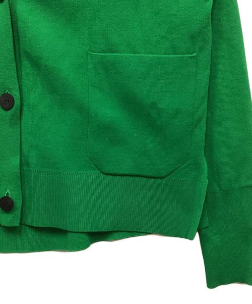LE PHIL（ル フィル）LE PHIL (ル フィル) スリットカーディガン グリーン サイズ:FREEの古着・服飾アイテム