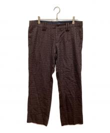 DOLCE & GABBANA（ドルチェ＆ガッバーナ）の古着「総柄パンツ」｜ブラウン