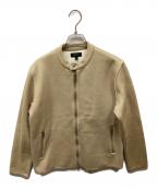 BARNEYS NEWYORK×Yonetomiバーニーズ・ニューヨーク×ヨネトミ）の古着「ニットジャケット」｜ベージュ
