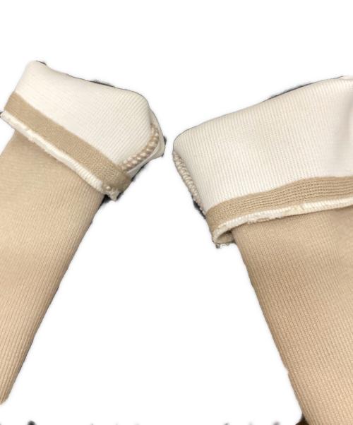 BARNEYS NEWYORK（バーニーズ・ニューヨーク）BARNEYS NEWYORK (バーニーズ・ニューヨーク) Yonetomi (ヨネトミ) ニットジャケット ベージュ サイズ:Sの古着・服飾アイテム