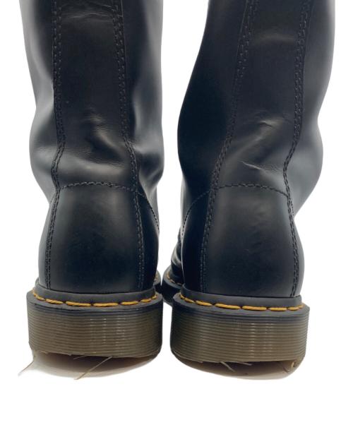Dr.Martens（ドクターマーチン）Dr.Martens (ドクターマーチン) 20ホールロングブーツ ブラック サイズ:UK7の古着・服飾アイテム
