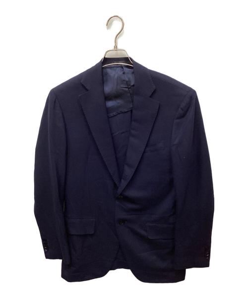 TOMORROW LAND PILGRIM（トゥモローランド ピルグリム）TOMORROW LAND PILGRIM (トゥモローランド ピルグリム) テーラードジャケット ネイビー サイズ:48の古着・服飾アイテム