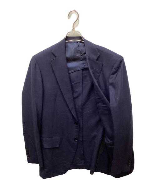 TOMORROW LAND PILGRIM（トゥモローランド ピルグリム）TOMORROW LAND PILGRIM (トゥモローランド ピルグリム) テーラードジャケット ネイビー サイズ:48の古着・服飾アイテム