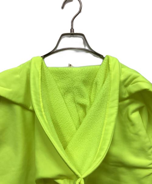 COMME des GARCONS（コムデギャルソン）COMME des GARCONS (コムデギャルソン) Cropped Hoodie 'Fluorescent Yellow'/クロップドフーディー イエロー サイズ:Sの古着・服飾アイテム
