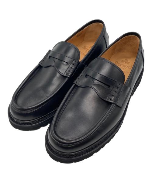 berwick（バーウィック）berwick (バーウィック) コインローファー ブラック サイズ:UK8の古着・服飾アイテム