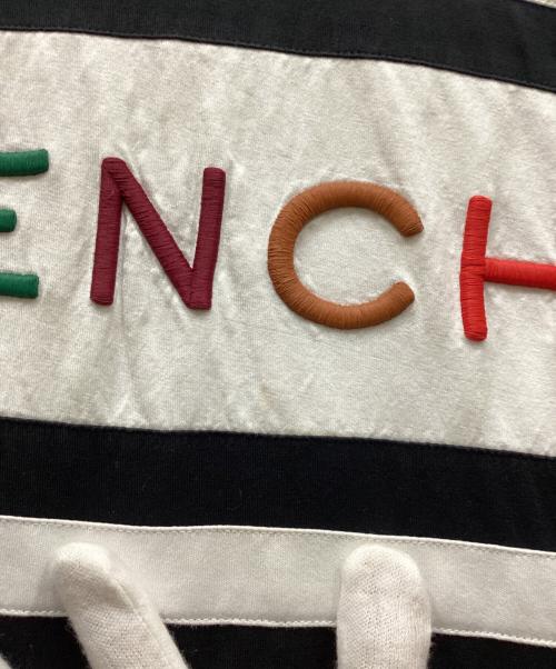 GIVENCHY（ジバンシィ）GIVENCHY (ジバンシィ) ロゴエンブロイダリーTシャツ ブラック サイズ:XXLの古着・服飾アイテム