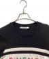 GIVENCHY (ジバンシィ) ロゴエンブロイダリーTシャツ ブラック サイズ:XXL：18000円