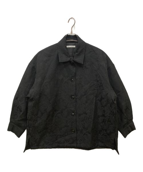 BEAUTY&YOUTH（ビューティーアンドユース）BEAUTY&YOUTH (ビューティーアンドユース) ジャガードCPOブルゾン ブラック サイズ:Mの古着・服飾アイテム