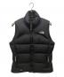 THE NORTH FACE（ザ ノース フェイス）の古着「ヌプシダウンベスト」｜ブラック