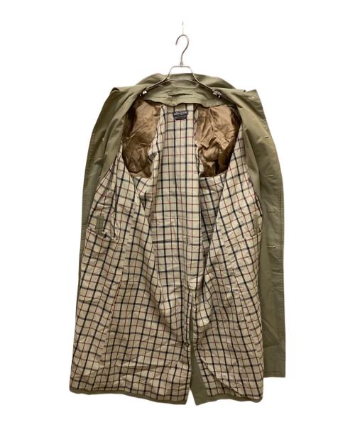 BROOKS BROTHERS（ブルックスブラザーズ）BROOKS BROTHERS (ブルックスブラザーズ) 裏チェックステンカラーコート ベージュ サイズ:記載無しの古着・服飾アイテム