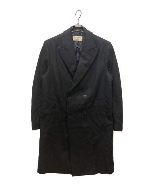 ZARA ORIGINS（ザラ オリジンズ）ZARA origins (ザラ オリジンズ) ウールダブルブレストコート ブラック サイズ:Sの古着・服飾アイテム