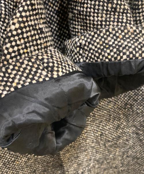 ZARA（ザラ）ZARA (ザラ) テクスチャード加工ボタン留めコート グレー サイズ:Sの古着・服飾アイテム