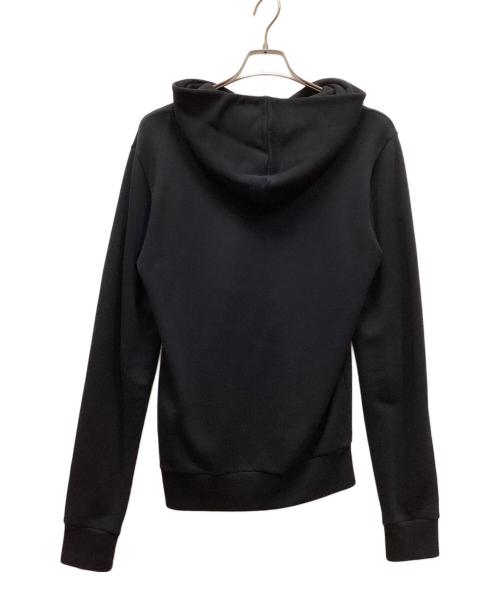 Maison Margiela（メゾンマルジェラ）Maison Margiela (メゾンマルジェラ) ロックモチーフパッチワークスウェットフーディ ブラック サイズ:44の古着・服飾アイテム