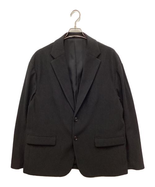 ZARA（ザラ）ZARA (ザラ) リラックスフィットレリーフブレザー ブラック サイズ:Mの古着・服飾アイテム